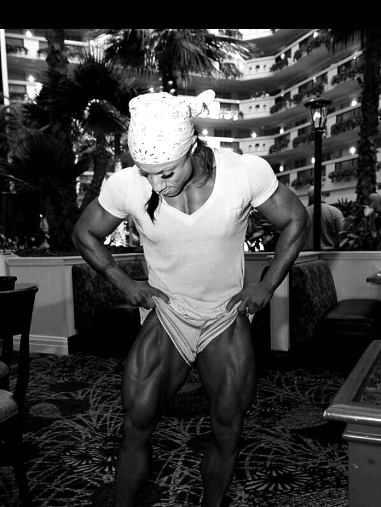 Karen Garrett — national-level bodybuilding competitor